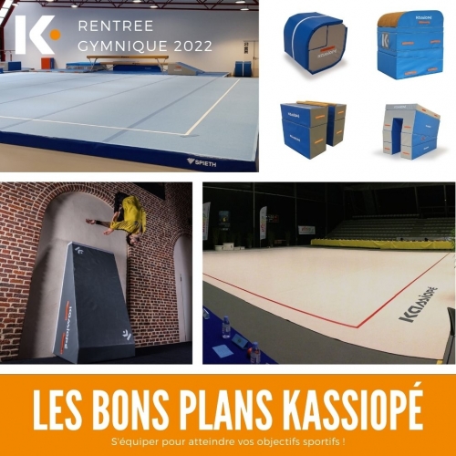 LES BONS PLANS KASSIOPE DE LA RENTREE GYMNIQUE 2022