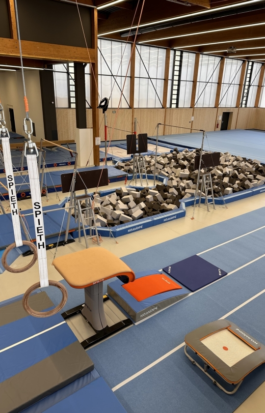 Salles de gymnastique spécialisées