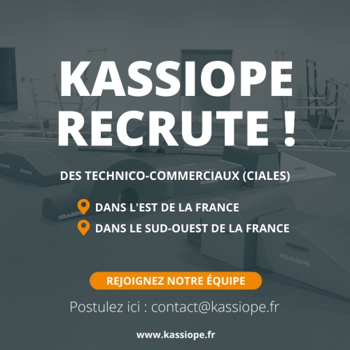 Kassiopé recrute ses prochains technico-commerciaux(ciales)