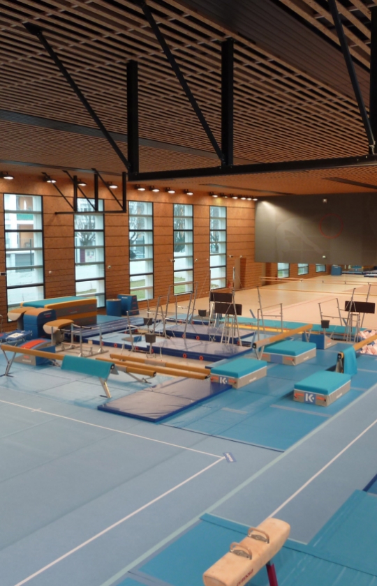 Salles de gymnastique spécialisées